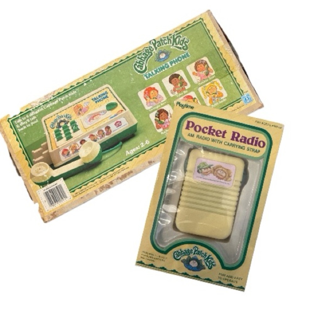 1984 Cabbage Patch Radio and Talking Phone
